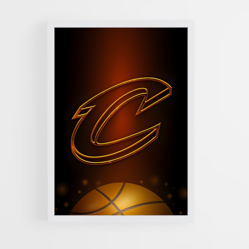 Poster Cleveland cavaliers franchise – affiche Basketball (vue 3)